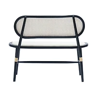 Yarven Small Bench - Black