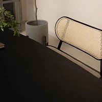 Yarven Small Bench - Black