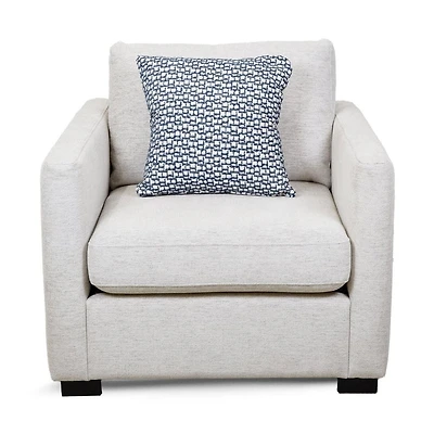 Sammy Accent Chair with 2 Toss Pillows