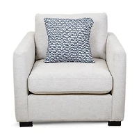 Sammy Accent Chair with 2 Toss Pillows
