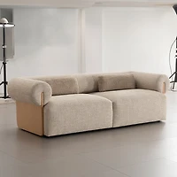 Cillian 3 Seater Fabric Sofa