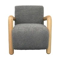 Seralin Club Chair - Storm Grey