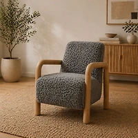 Seralin Club Chair - Storm Grey