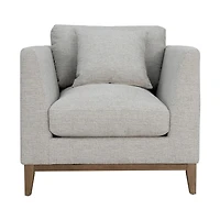 Sirella Club Chair - Woven Tweed Neutral