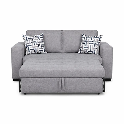 Sloane Pull-Out Sleeper Loveseat with 2 Toss Pillows