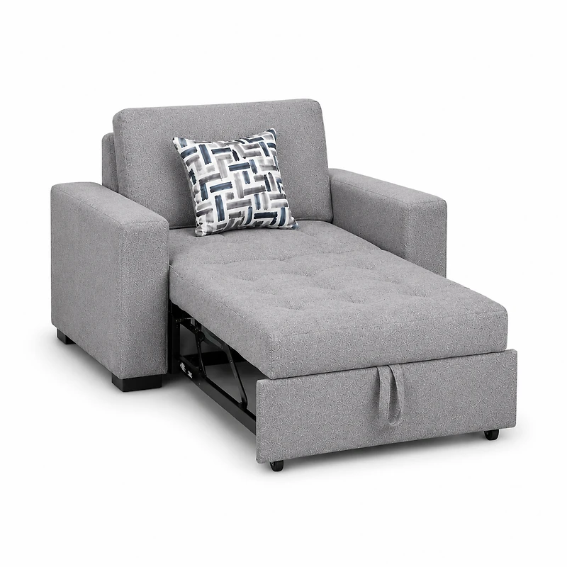 Sloane Pull-Out Sleeper Chair with 1 Toss Pillow