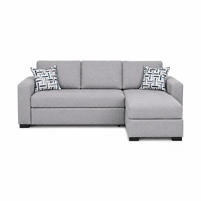 Sloane 2-Piece Pull Out Sleeper Sectional - Right Chaise