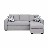 Sloane 2-Piece Pull Out Sleeper Sectional - Right Chaise