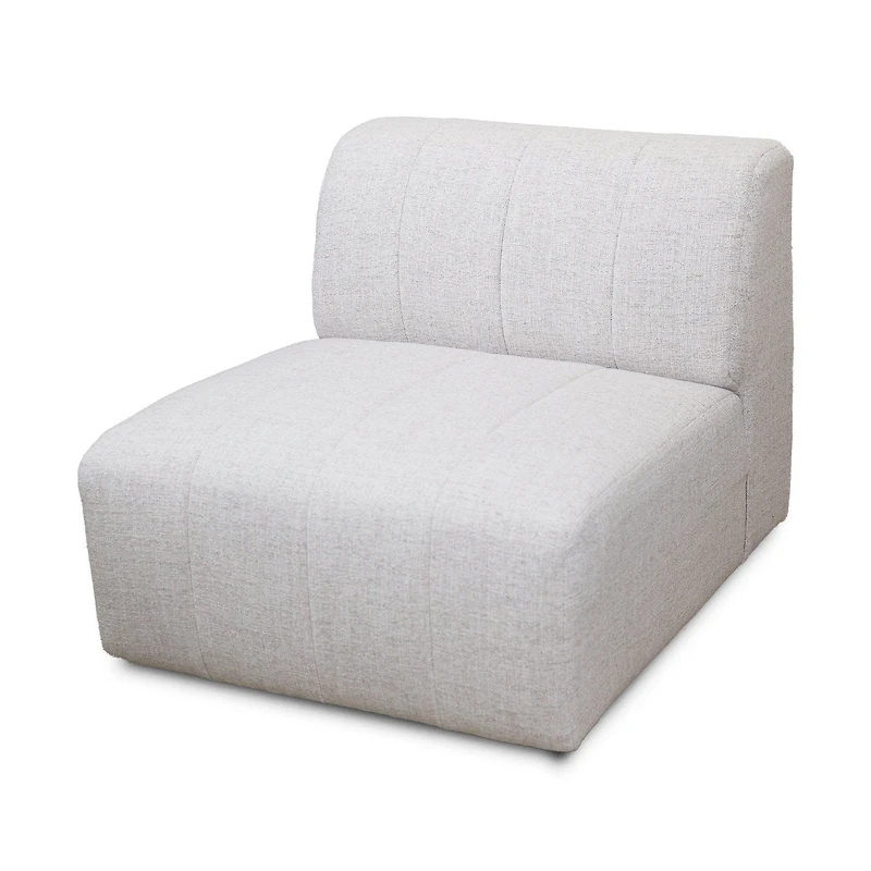 Lauriston Premium Fabric 6 PCs Modular Sectional - Monique Beige