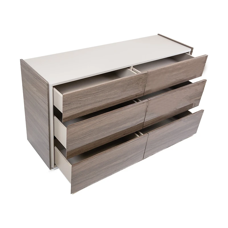 Soono Glossy Finish Bedroom Dresser