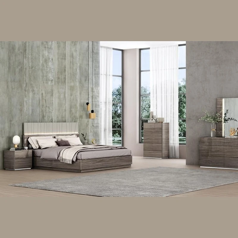 Soono Glossy Finish Night Stand