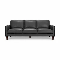 Soria Top-Grain Leather Sofa – Night