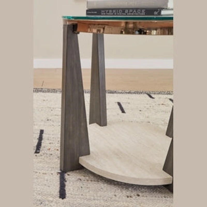 Frazwa Round End Table