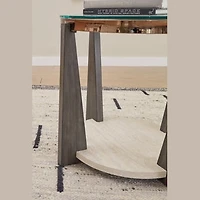 Frazwa Round End Table