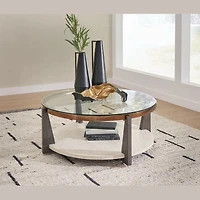 Frazwa Round Cocktail Table