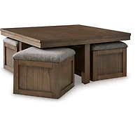 Boardernest Cocktail TBL w/4 Stools