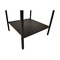 Cindale Side Table - White Mosaic