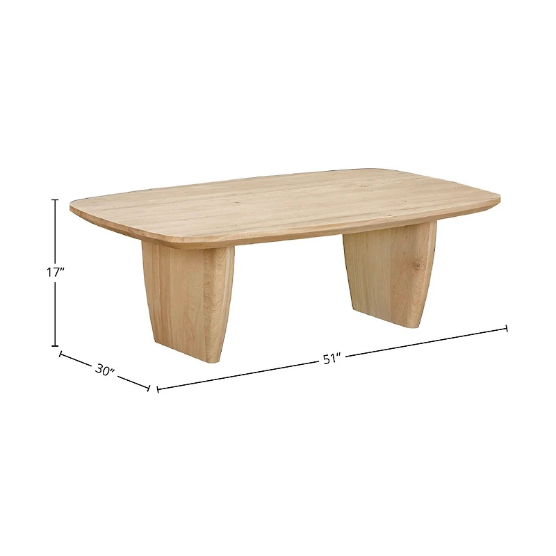 Tonic Coffee Table - Biscotti Oak