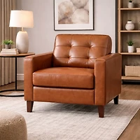 Tallon Leather Accent Chair