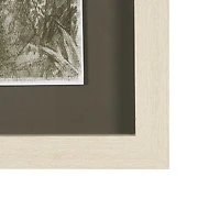 Tropical Coast (Set of 3) Framed Artwork Matted under Glass