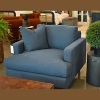 Terranova Round Side Table With Handle - Dark Grey