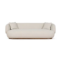 Vaila Premium Boucle Sofa w/2 Pillows