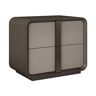 Avira Modern Nightstand – Grey