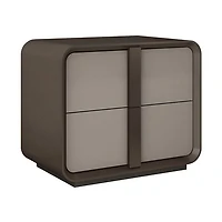 Avira Modern Nightstand – Grey