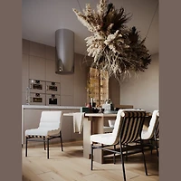 Ryna Boucle' Fabric Dining Chair