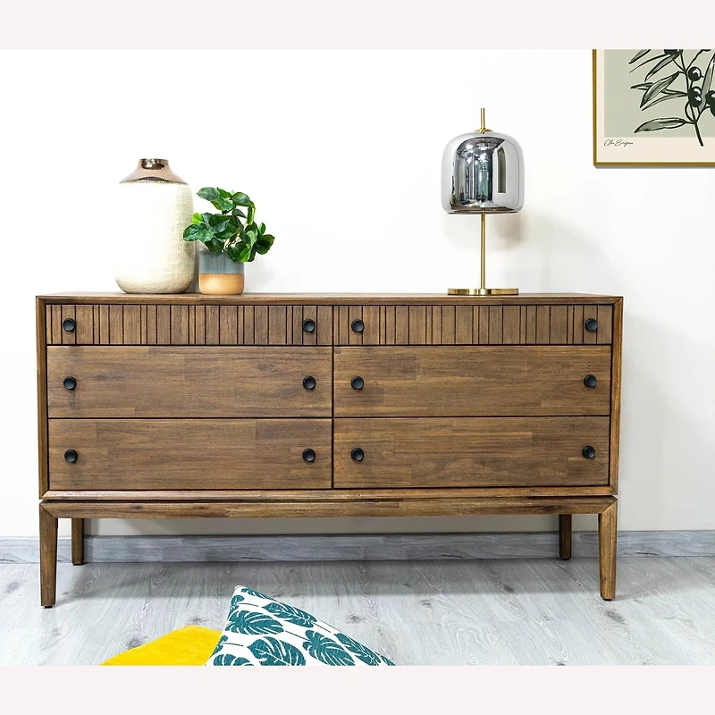 West 6 Drawer Dresser