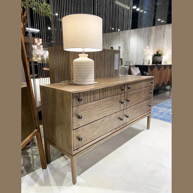West 6 Drawer Dresser