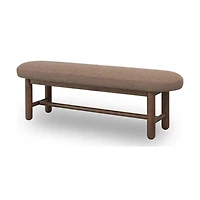 Astor Oval Upholstered Dining Bench