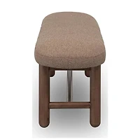 Astor Oval Upholstered Dining Bench