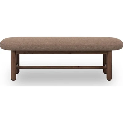 Astor Oval Upholstered Dining Bench