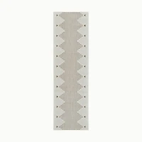 Aurora Beige Tribal Stripe Rug