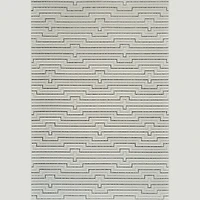 Aurora Cream Modern Rug – Stepped Geometric Pattern