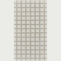 Aurora Beige Modern Rug – Geometric Grid Design