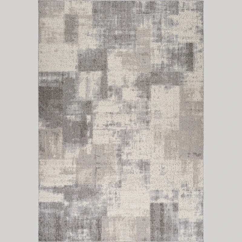 Bali Cream Modern Geometric Indoor Area Rug