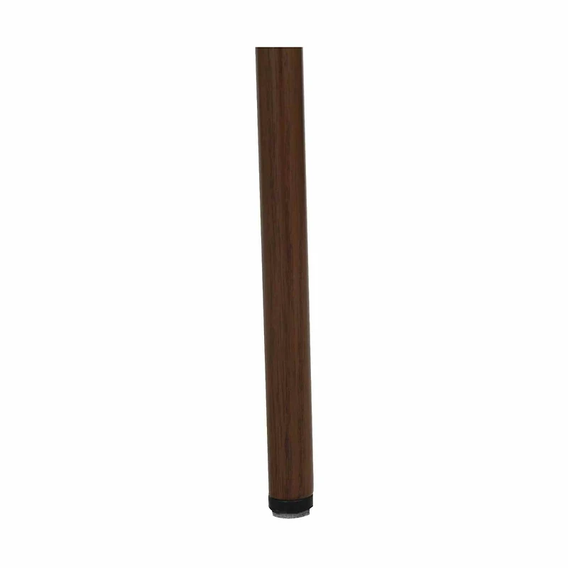 Aria Upholstered Dining Chair with Walnut Metal Legs