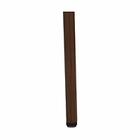 Aria Upholstered Dining Chair with Walnut Metal Legs
