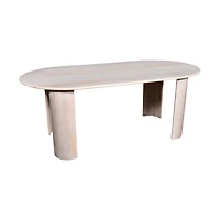 Klimt Solid Mango Wood Dining Table