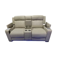 Harper Power Recliner Loveseat - Leather Gel