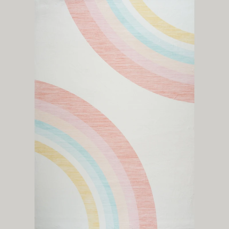 Daisy Cream Floral Area Rug