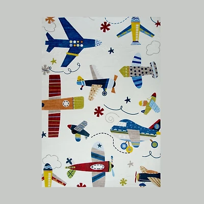 Daisy Cream Contemporary Floral Rug