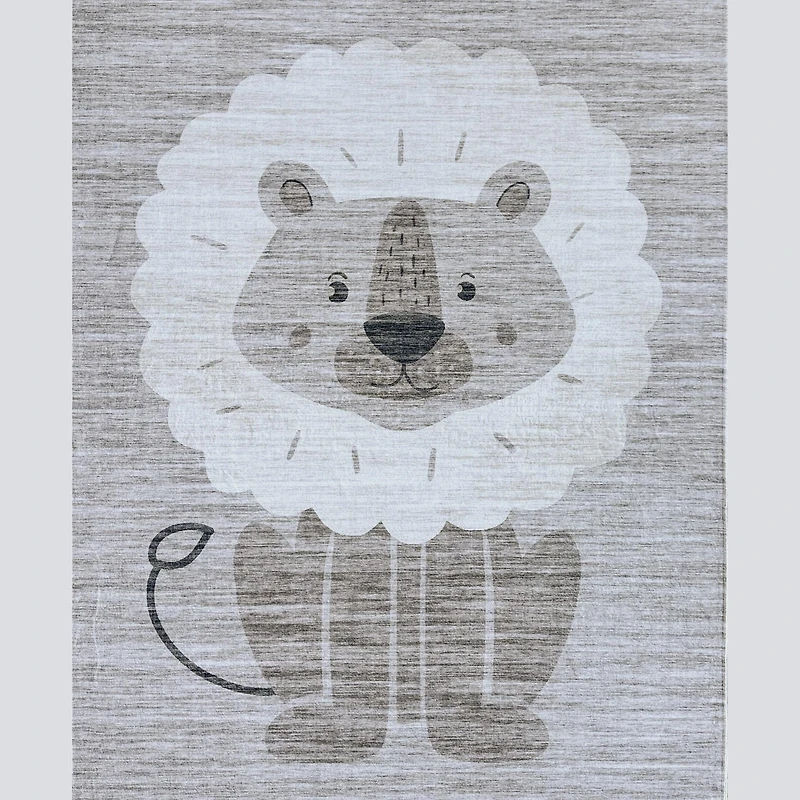 Beige Daisy Floral Elegance Rug