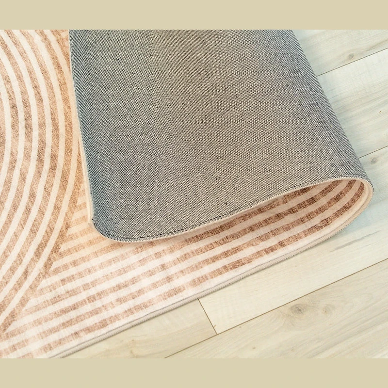Europa Beige Geometric Modern Rug – 5x8