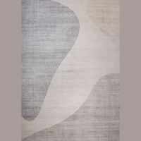 Europa Beige Geometric Pattern Rug