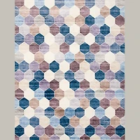 Europa Multi-Toned Modern Distressed Rug