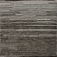 Leela Grey Modern Brushstroke Patterned Rug