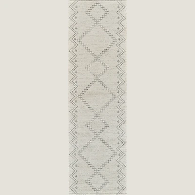 Milano Beige Textured Abstract Area Rug